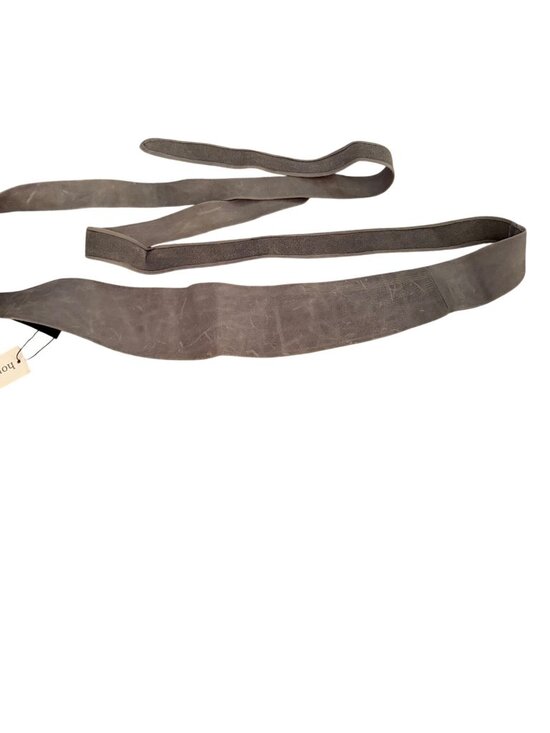 ADA Collection Womens Distressed Wrap Belt One Size Gray Leather Casual New main image 8